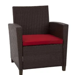 Gartenmöbel Set in Dunkelbraun - Tioroda (vierteilig)^Wohnen Hot