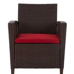 Gartenmöbel Set in Dunkelbraun - Tioroda (vierteilig)^Wohnen Hot