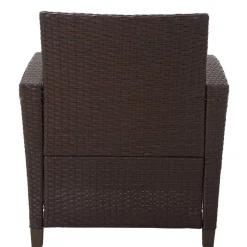 Gartenmöbel Set in Dunkelbraun - Tioroda (vierteilig)^Wohnen Hot