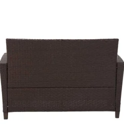 Gartenmöbel Set in Dunkelbraun - Tioroda (vierteilig)^Wohnen Hot