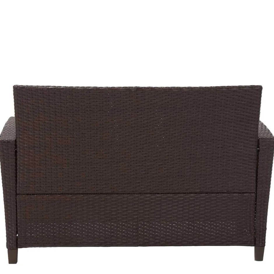 Gartenmöbel Set in Dunkelbraun - Tioroda (vierteilig)^Wohnen Hot