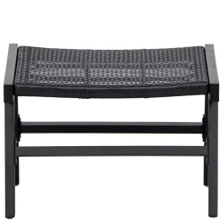 Gartensessel ohne Armlehnen in Schwarz - Saragoza^Wohnen Hot