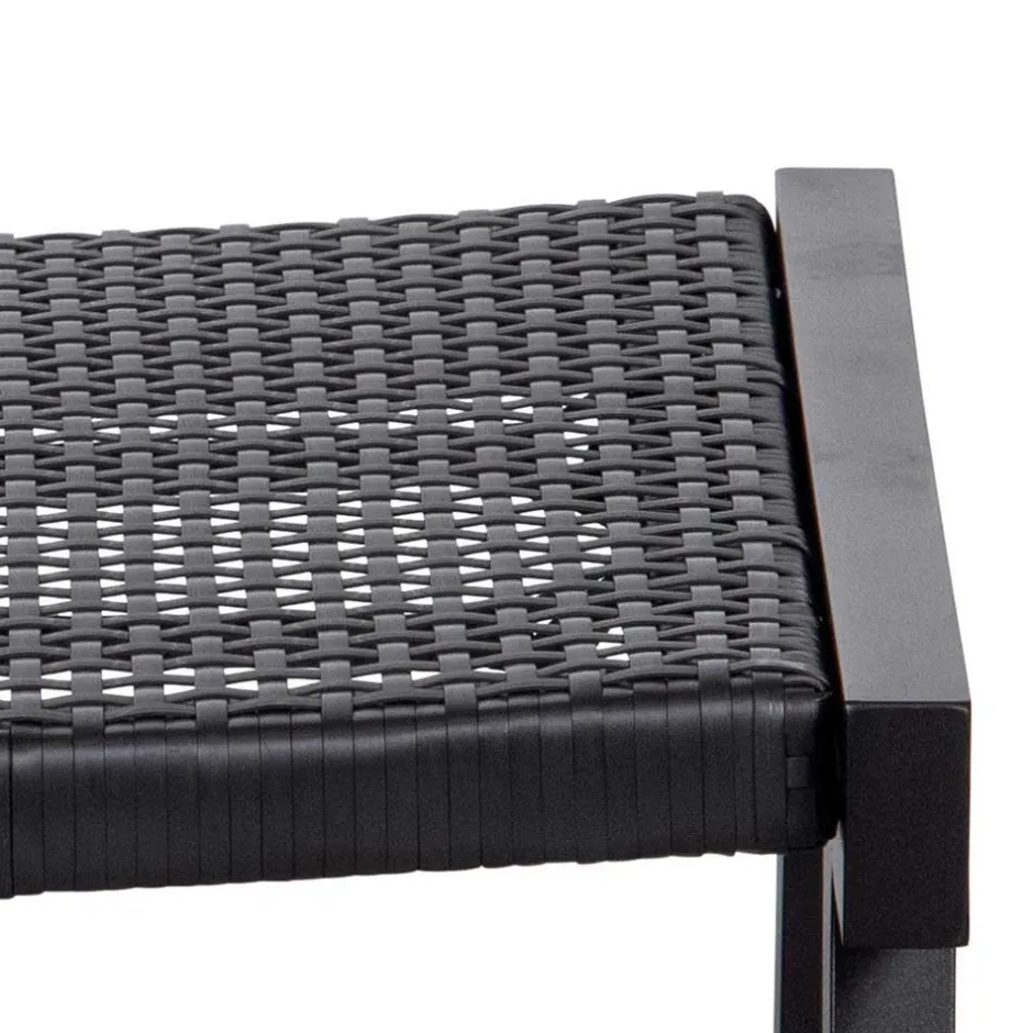 Gartensessel ohne Armlehnen in Schwarz - Saragoza^Wohnen Hot