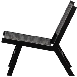 Gartensessel ohne Armlehnen in Schwarz - Saragoza^Wohnen Hot