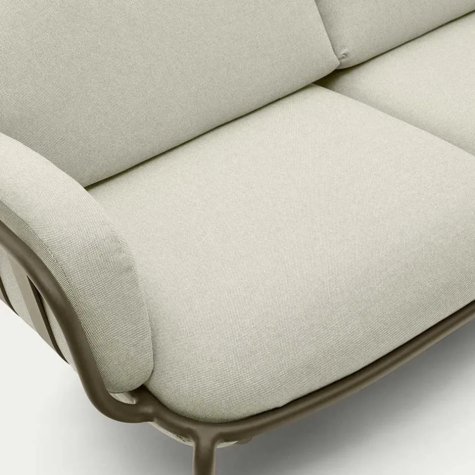 Gartensofa in Graugrün aus Metall - Ocna^Wohnen Online