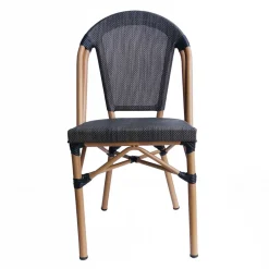 Gartenstühle aus Webstoff Schwarzbraun - Phantom (2er Set)^Wohnen Best