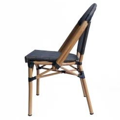 Gartenstühle aus Webstoff Schwarzbraun - Phantom (2er Set)^Wohnen Best