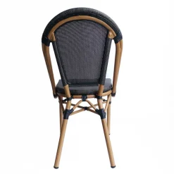 Gartenstühle aus Webstoff Schwarzbraun - Phantom (2er Set)^Wohnen Best