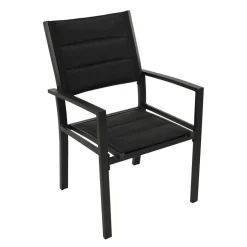 Gartenstühle mit Armlehnen modern - Ginko (2er Set)^Wohnen Discount