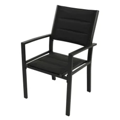 Gartenstühle mit Armlehnen modern - Ginko (2er Set)^Wohnen Discount