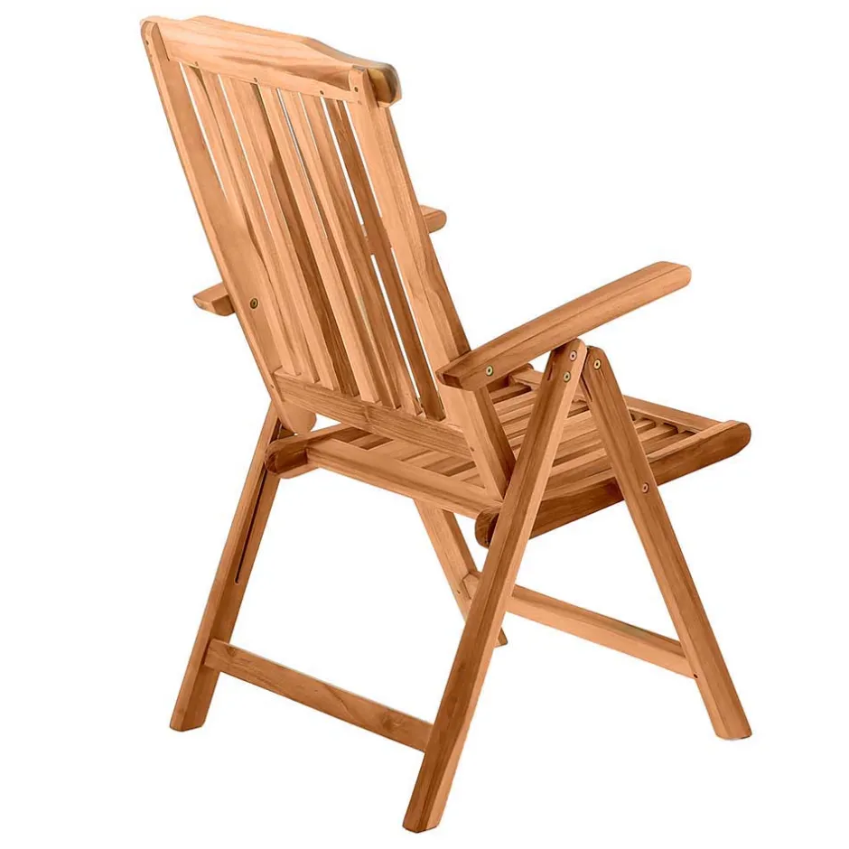 Gartentisch & Klappsessel aus Holz - Klahuma (fünfteilig)^Wohnen Clearance