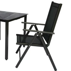 Wohnen Gartentisch & zwei Stühle Set - Neluna (dreiteilig)