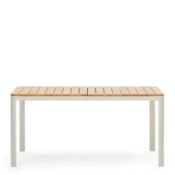 Gartentisch mit Teakholz-Tischplatte - Price^Wohnen Clearance