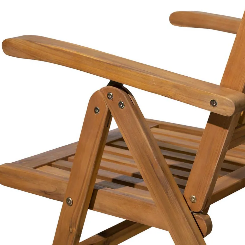 Wohnen Gartentisch und vier Klappstühle - Antigrus (fünfteilig)