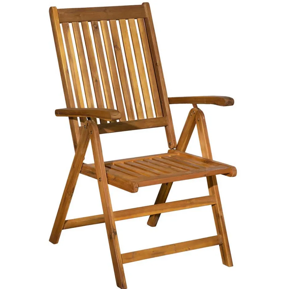 Wohnen Gartentisch und vier Klappstühle - Antigrus (fünfteilig)