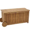 Wohnen Gartentruhe aus Akazie Massivholz - Bibulath