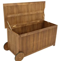 Wohnen Gartentruhe aus Akazie Massivholz - Bibulath