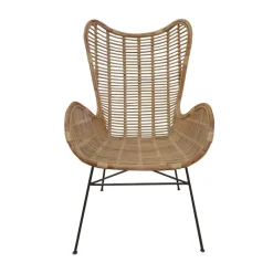Geflecht Rattansessel in Naturfarben - Surin^Wohnen New
