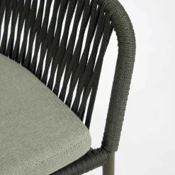 Geflecht Stühle in Dunkelgrün - Zenuvra (4er Set)^Wohnen Online