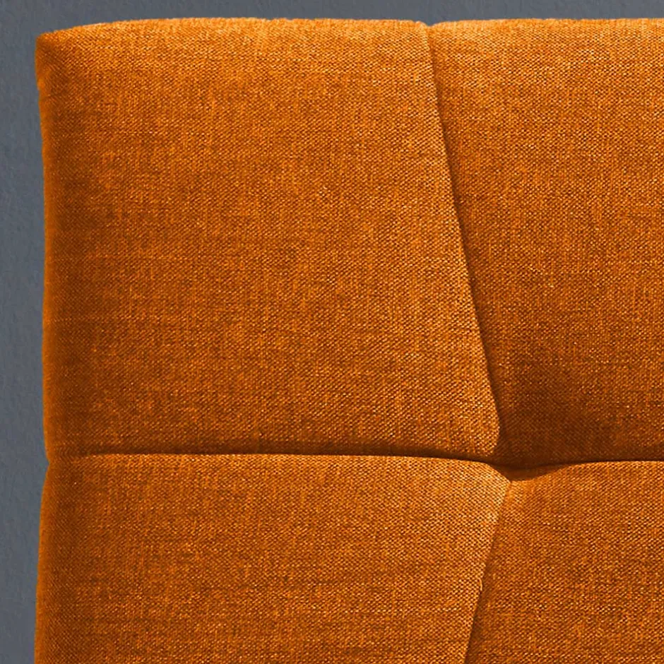 Wohnen Gelber Schlafsessel mit Flachgewebe Bezug - Babsy