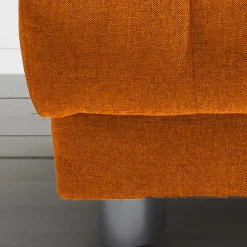 Wohnen Gelber Schlafsessel mit Flachgewebe Bezug - Babsy