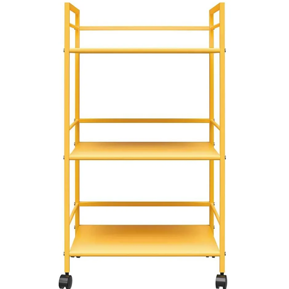 Gelber Servierwagen mit drei Etagen - Leviada^Wohnen Online