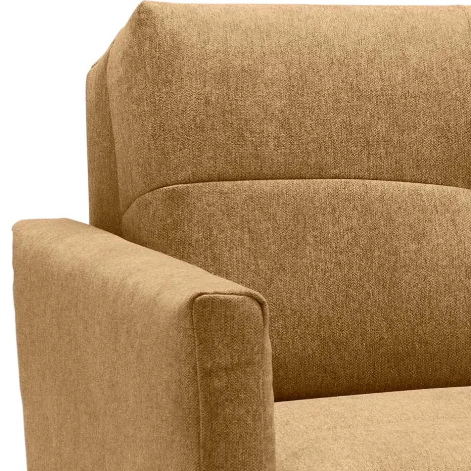 Wohnen Gelbes Schlafsofa mit Bettkasten - Racana