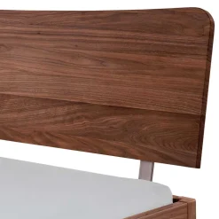 Wohnen Geöltes Bett in Braun Nussbaumholz - Rovigo