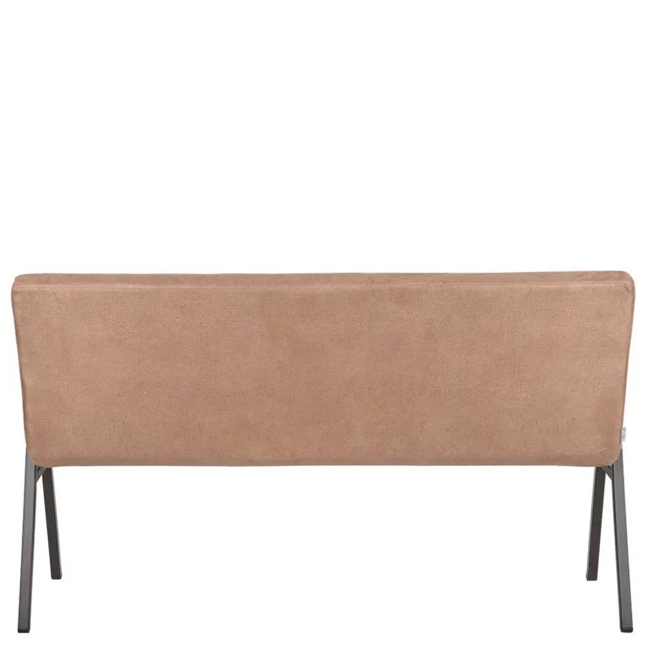 Wohnen Gepolsterte Bank fürs Esszimmer in Hellbraun - Uminga