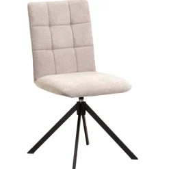 Gepolsterte Drehstühle in Beige - Fleur (2er Set)^Wohnen Discount