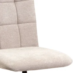 Gepolsterte Drehstühle in Beige - Fleur (2er Set)^Wohnen Discount