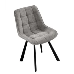 Gepolsterte Esszimmerstühle in Hellgrau - Infinando (4er Set)^Wohnen Sale