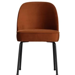 Gepolsterte Samtstühle in Rost Braun - Licasia (2er Set)^Wohnen