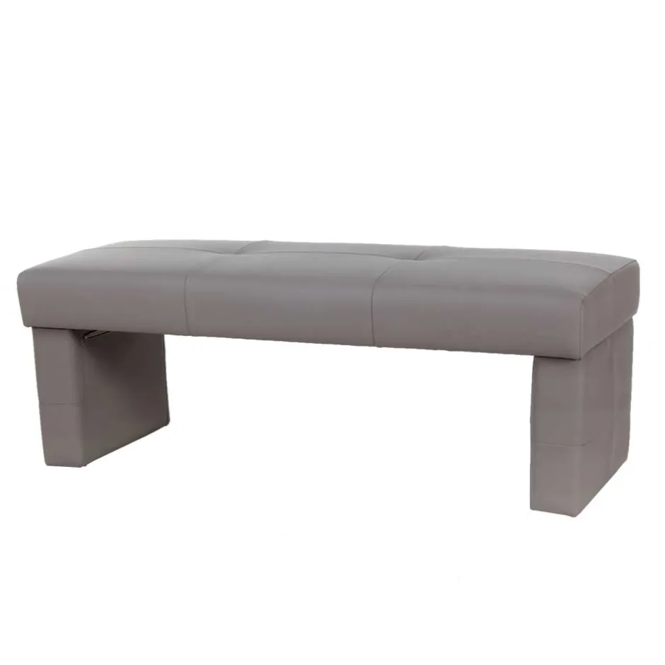 Gepolsterte Sitzbank Hawar in Grau^Wohnen New