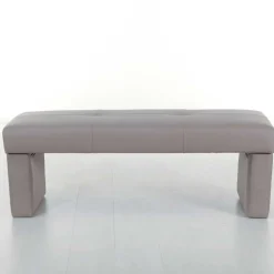 Gepolsterte Sitzbank Hawar in Grau^Wohnen New