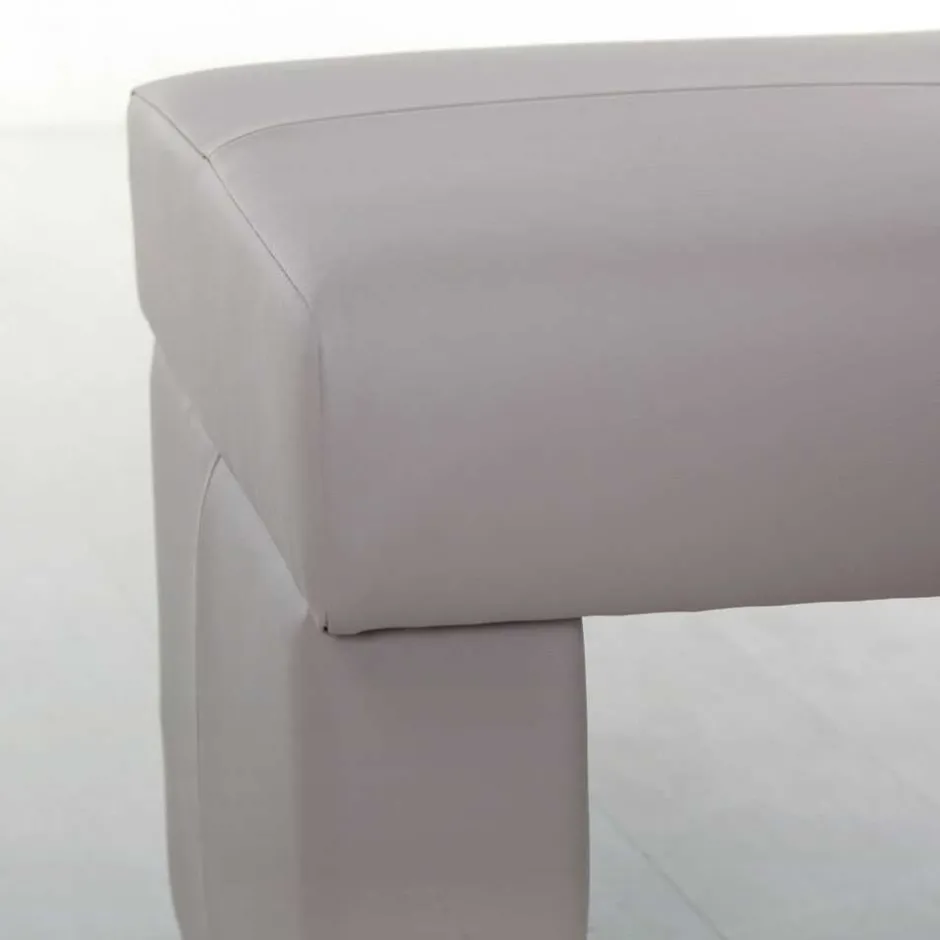 Gepolsterte Sitzbank Hawar in Grau^Wohnen New