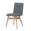 Wohnen Gepolsterte Stühle in Grau & Natur - Tucina (2er Set)