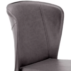 Gepolsterter Stuhl in Dunkelgrau - Baika (2er Set)^Wohnen Online