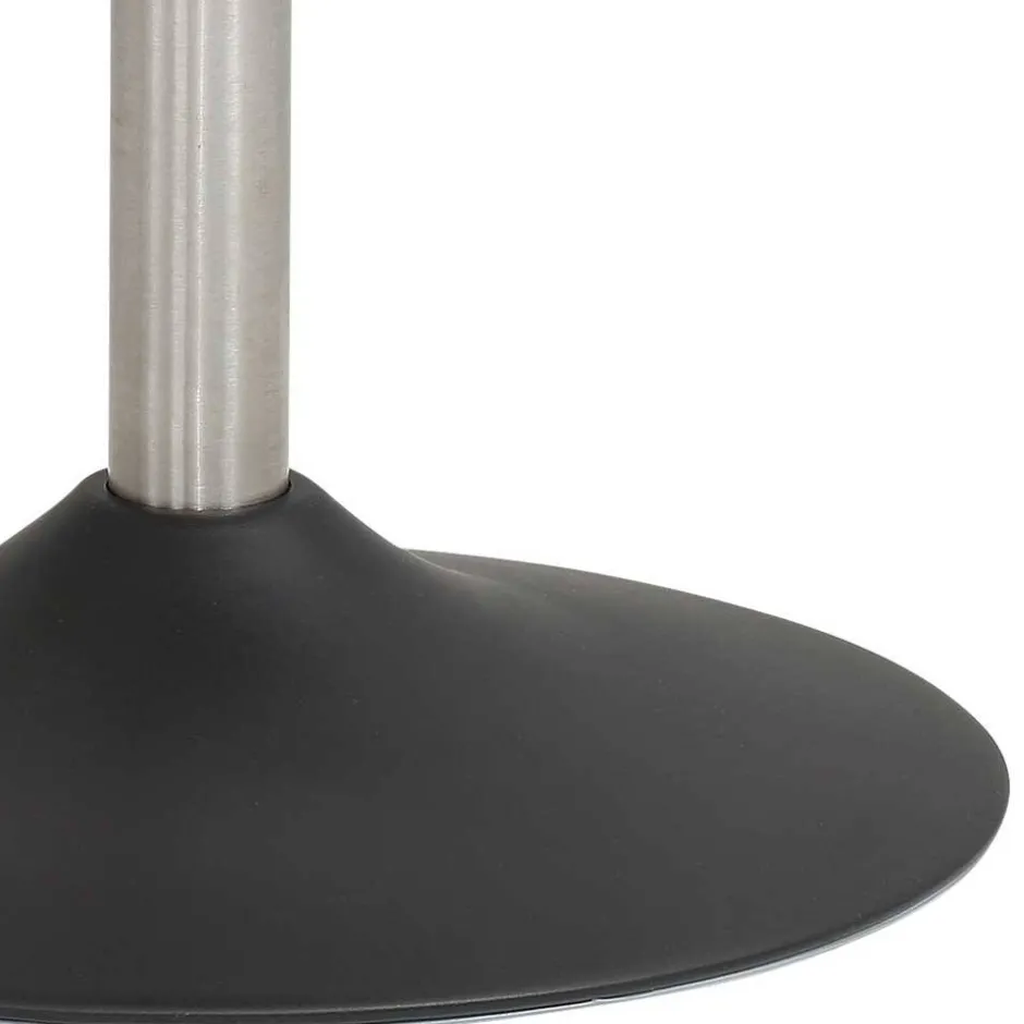 Wohnen Gepolsterter Tresenstuhl in Dunkelgrau - Teromaso