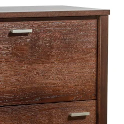 Geradlinige Schreibkommode in Wenge Braun - Glosidrana^Wohnen Clearance