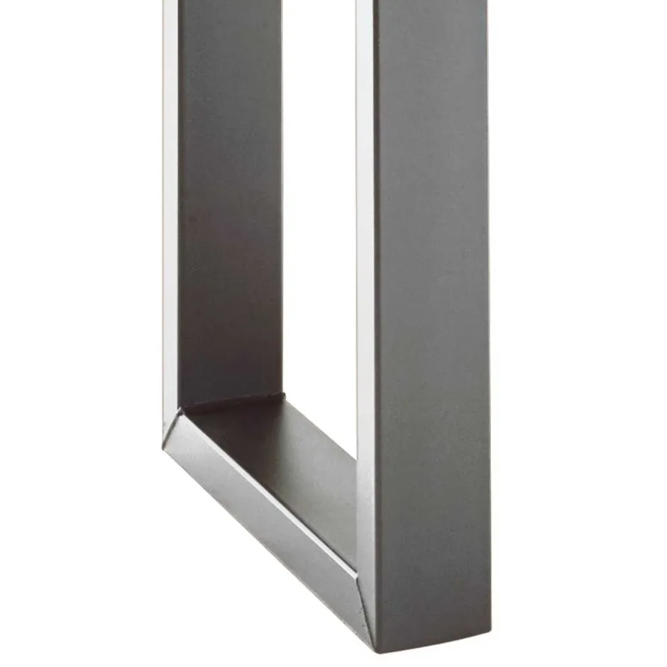 Geradliniger Esstisch in Honig & Silber - Chapan^Wohnen Clearance