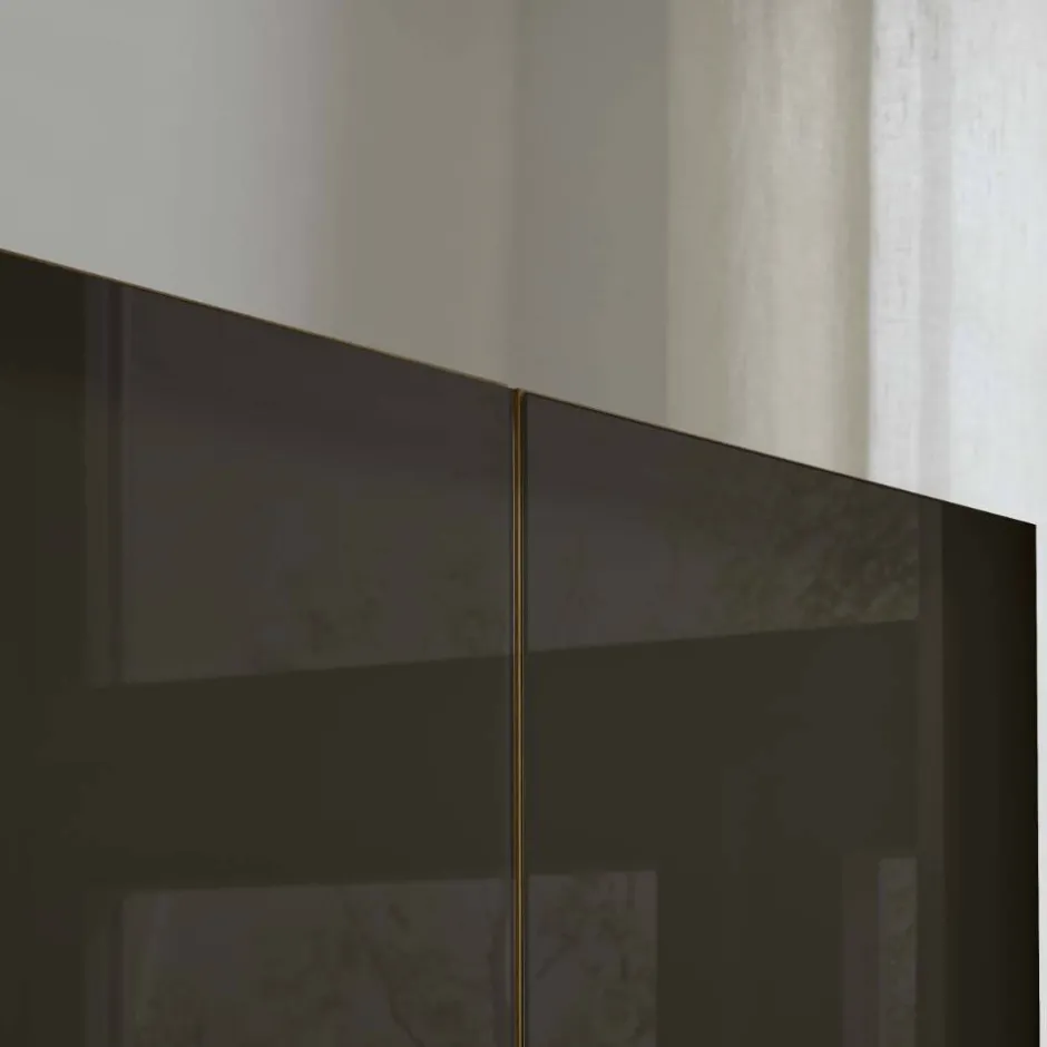 Wohnen Glasfront-Kleiderschrank mit fünf Türen - Hung