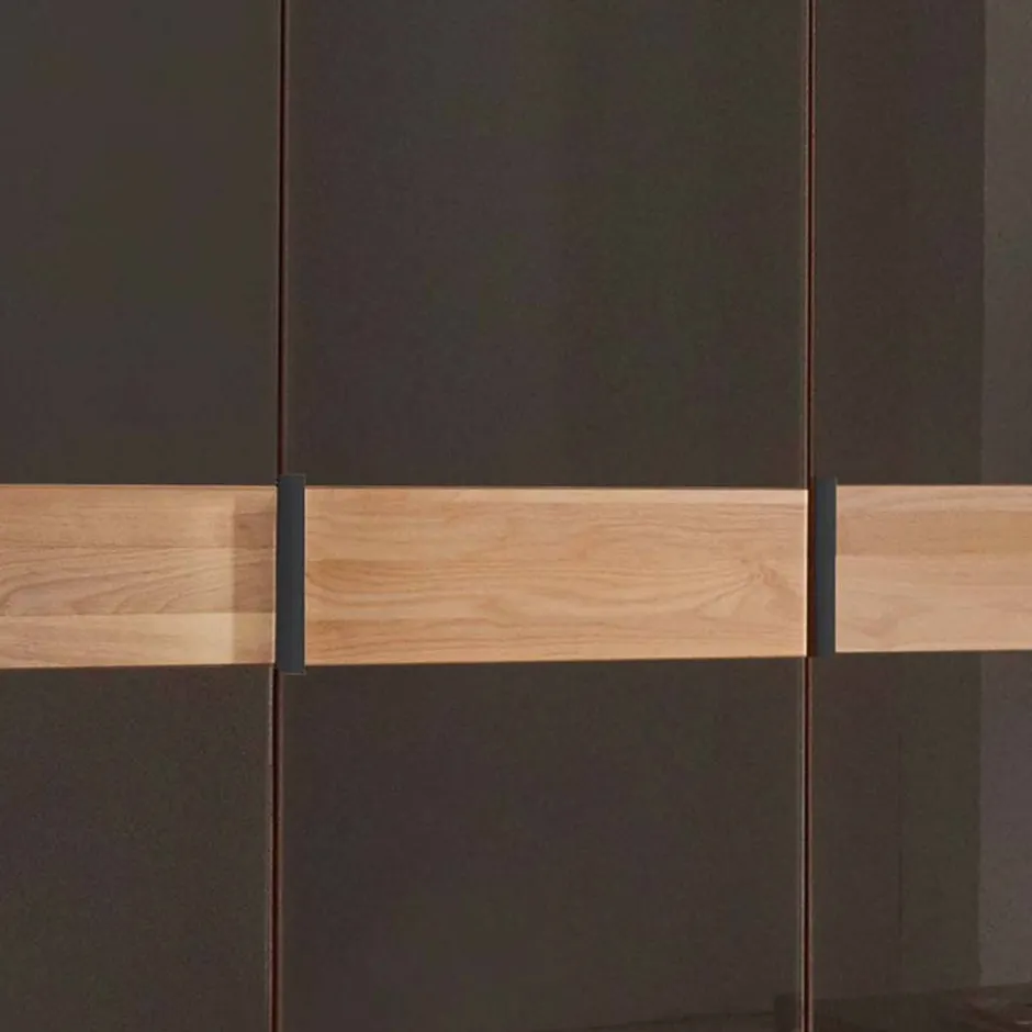 Wohnen Glasfront-Kleiderschrank mit fünf Türen - Hung