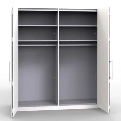 Gleittüren Schlafzimmerschrank mit Spiegel - Dolienca^Wohnen New