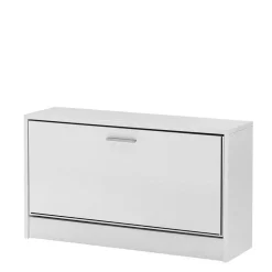 Wohnen Günstige Schuhbank in Weiß mit Klappe Same 80 cm breit