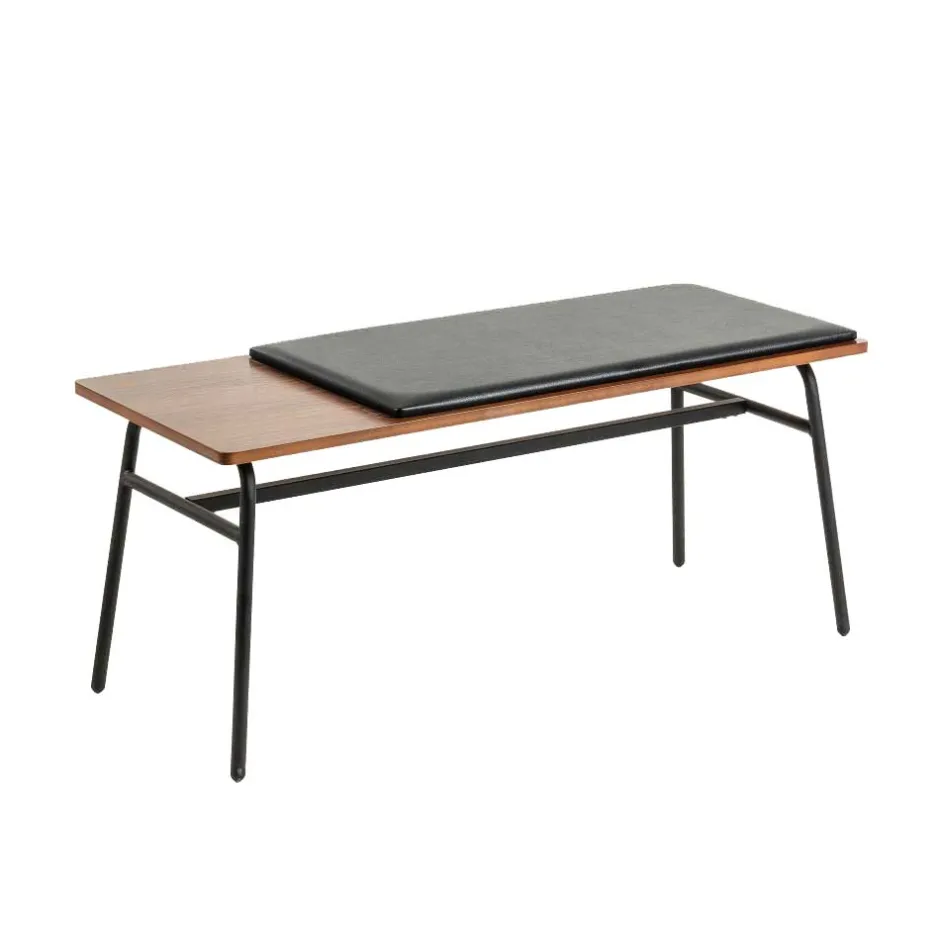 Wohnen Günstige Sitzbank in Walnussfarben - Tregova