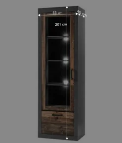 Günstige Wohnmöbel Kombination - Timuras (vierteilig)^Wohnen Discount