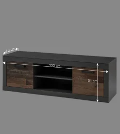 Günstige Wohnmöbel Kombination - Timuras (vierteilig)^Wohnen Discount