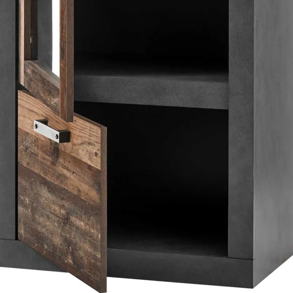 Günstige Wohnmöbel Kombination - Timuras (vierteilig)^Wohnen Discount