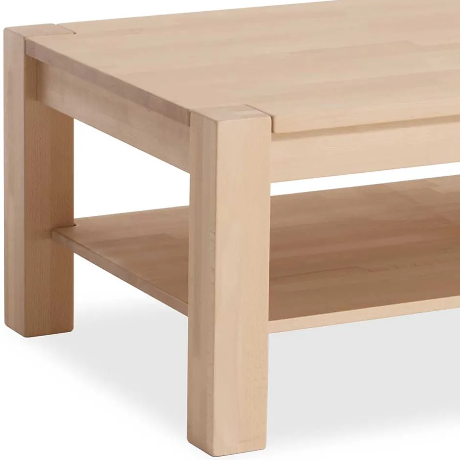 Günstiger Massivholz Sofatisch aus Buche - Bermuda^Wohnen Clearance